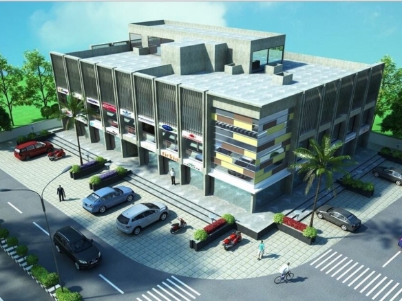 Shree Radhe Parkview Exchange, Sola