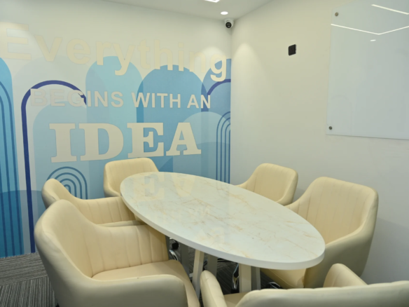 6 Seater Meeting Room | Sspacia - Mercado